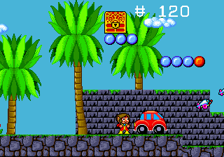 Alex the kidd store sega mega drive