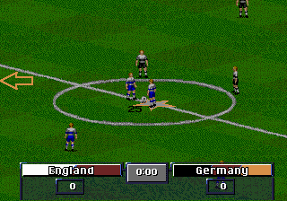 World Cup Soccer - Sega Mega Drive