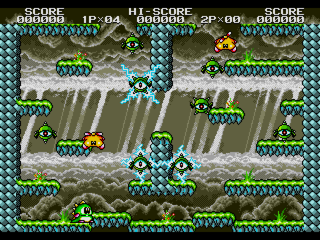 JOGO MEGA DRIVE - BUBBLE BOBBLE