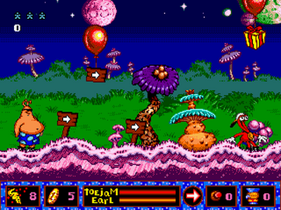 toejam and earl megadrive