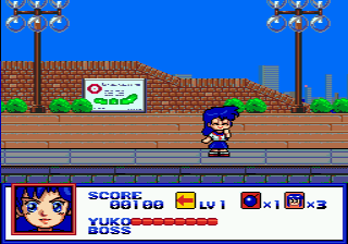 Play Genesis Mugen Senshi Valis (Japan) Online in your browser 